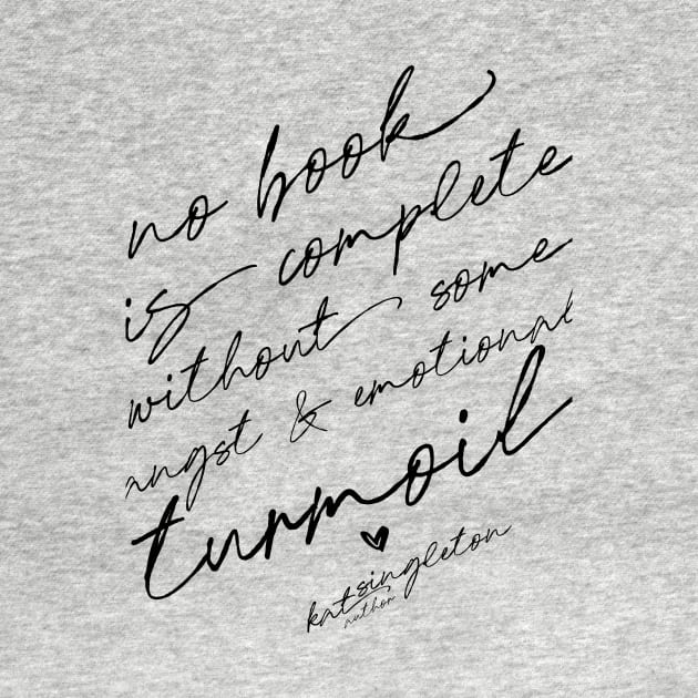 Kat Singleton Quote Tee - Black by Author Kat Singleton 